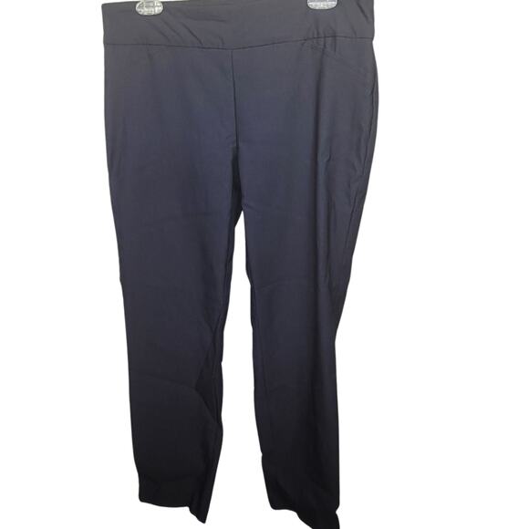 Navy Blue Cambridge Slim Petite Dress Pants Size 14P - Picture 1 of 4